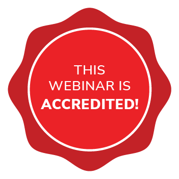 This webinar is accredited.