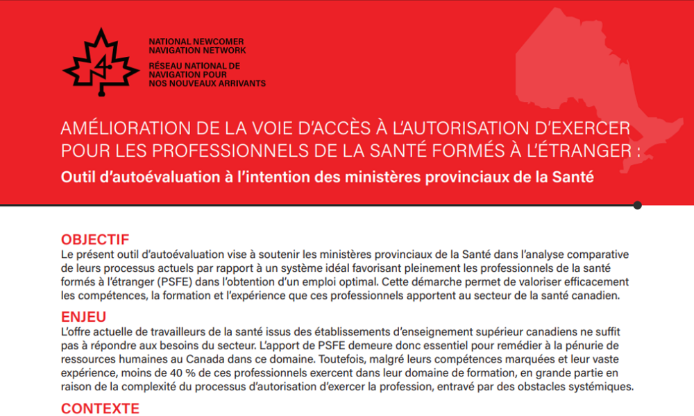 Carte de pointage nationale
