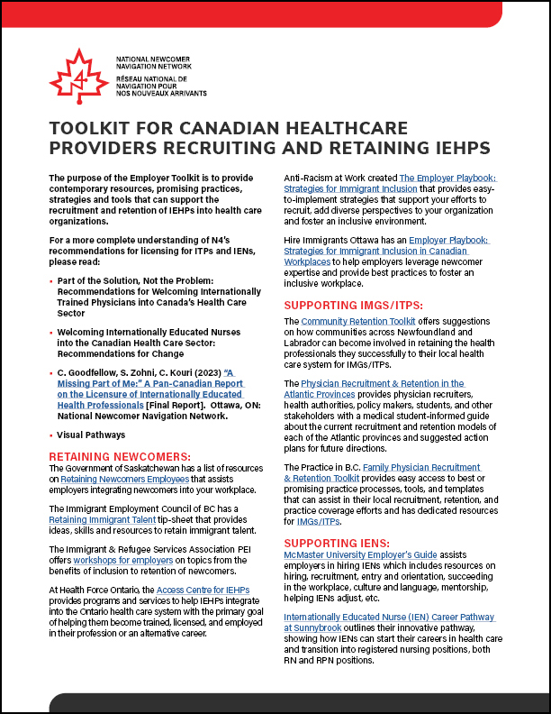 Tapping Canada’s Hidden Healthcare Talent Pool: Tips and Tools to Recruit and Retain International Experience