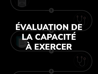 Évaluation de la capacité à exercer