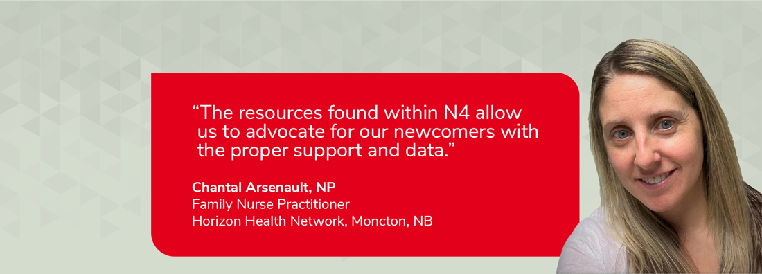 Chantal Arsenault, an N4 member, shares her thoughts about us.