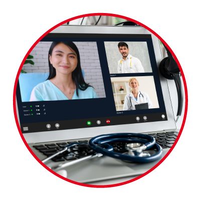 Apprentissage en ligne : Soins virtuels pour les nouveaux arrivants : qu'avons-nous appris et comment allons-nous planifier l'avenir ?