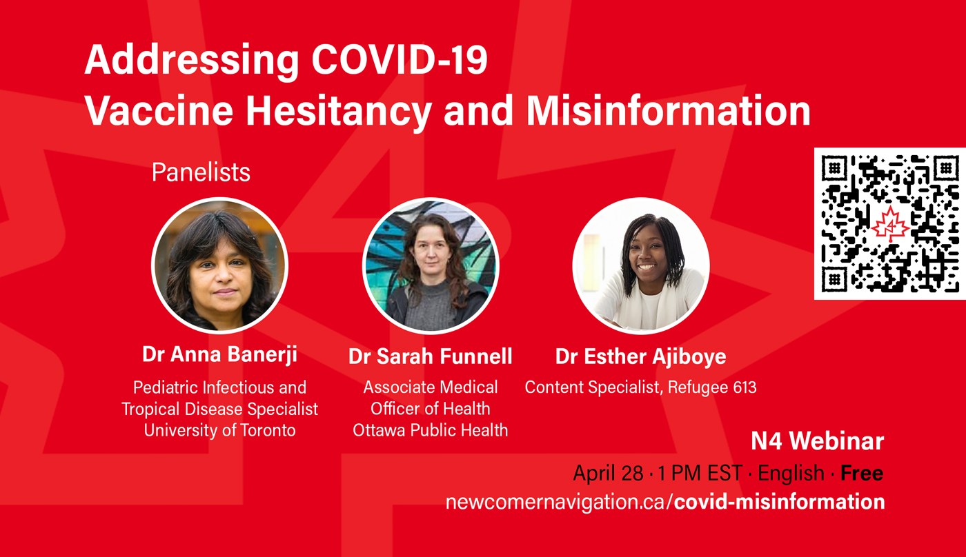 Upcoming N4 Webinar: Addressing COVID-19 Vaccine Hesitancy and Misinformation