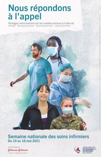 Semaine des soins infirmiers 2021 #Nousrépondonsàl’appel... y compris le soutien aux nouveaux arrivants