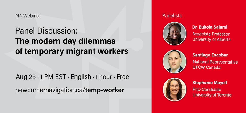 Upcoming Webinar: Panel Discussion - The modern day dilemmas of temporary migrant workers