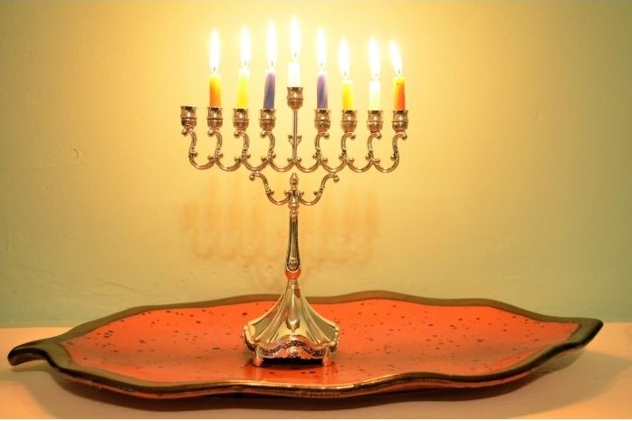 Image of Hanukkah menorah