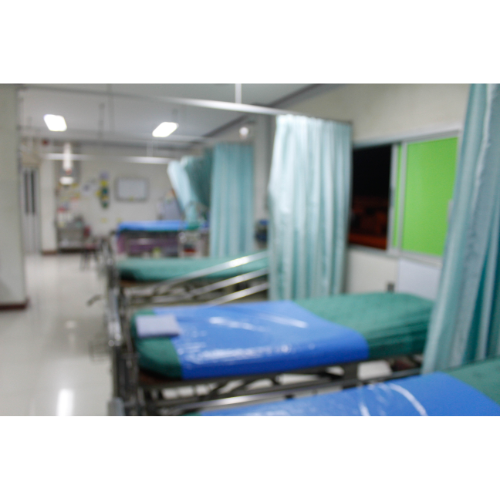 Emergency room with hospital beds