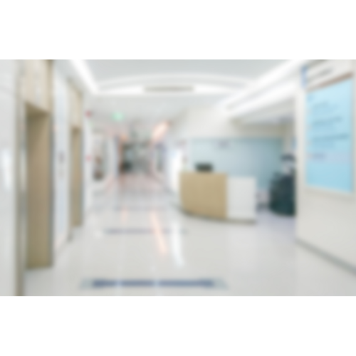 Abstract blur of medical clinic