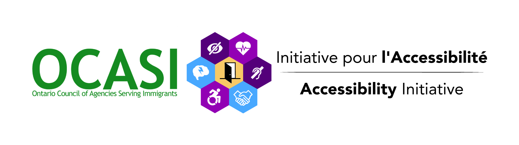 OCASI Accessibility Initiative logo
