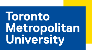 Logo reading "Toronto Metropolitan University"