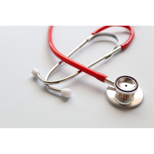 Stethoscope on White Surface