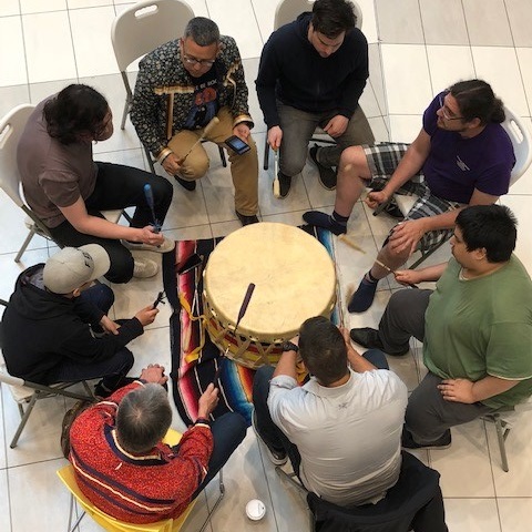 Native drummers